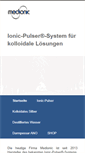 Mobile Screenshot of medionic.de